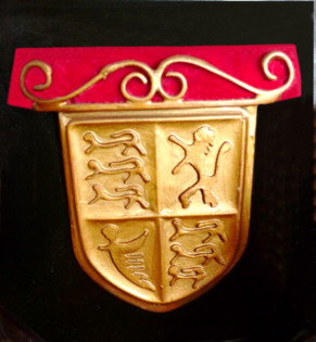 Detail Wappen Kupfer