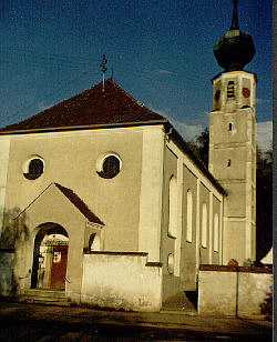 Kirche aufgenommen 1978