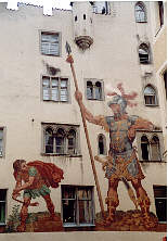 Regensburg Goliath Haus - Regensburger Stadtburg Foto H.Winkler