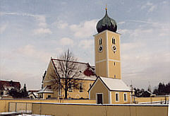 Winterliche Wallfahrtskirche