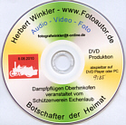 DVD Dampfpflug -Oberhinkofen - Winkler